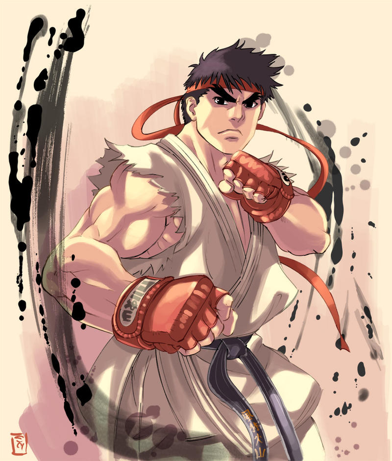 SF IV - RYU by ultimatesol on DeviantArt