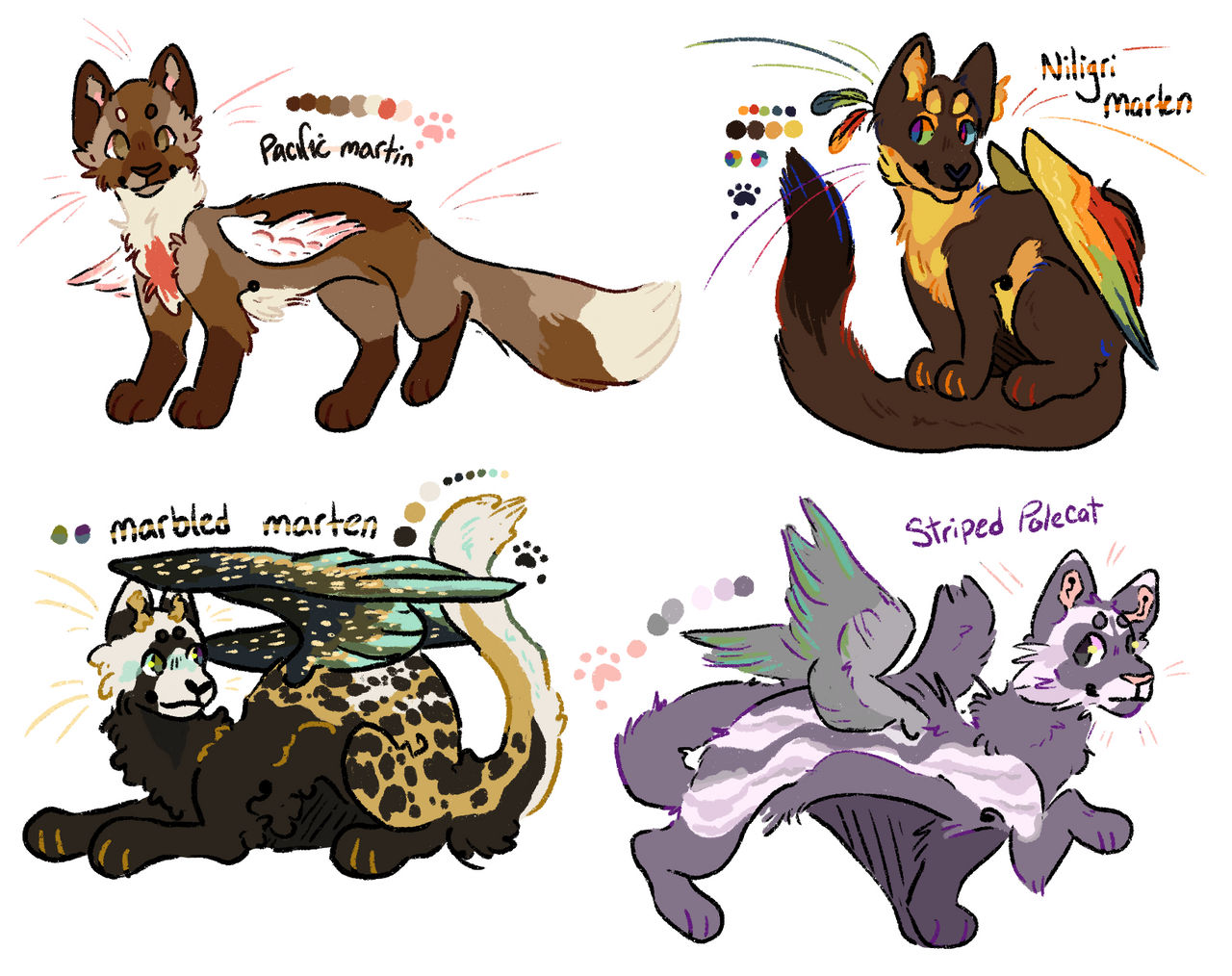 $25 Marten x Bird Adopts!! 1/4