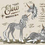 Elow my new unicorn oc