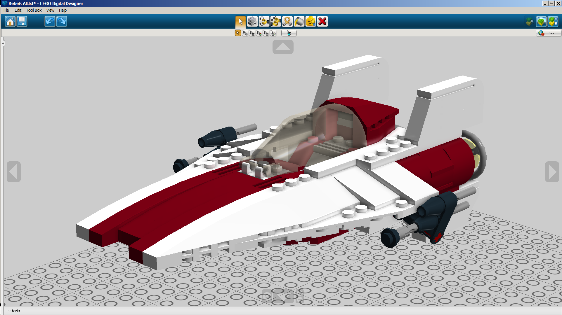 Lego A Wing by ortizjf1 on DeviantArt