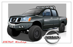 SEMA Nissan Titan