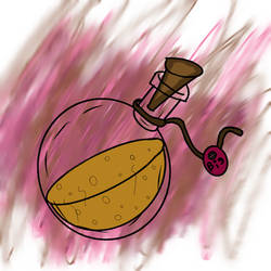 Attempt at drawing a potion