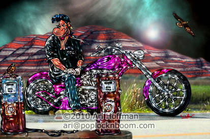 Cartoon Elvis.... Art Work