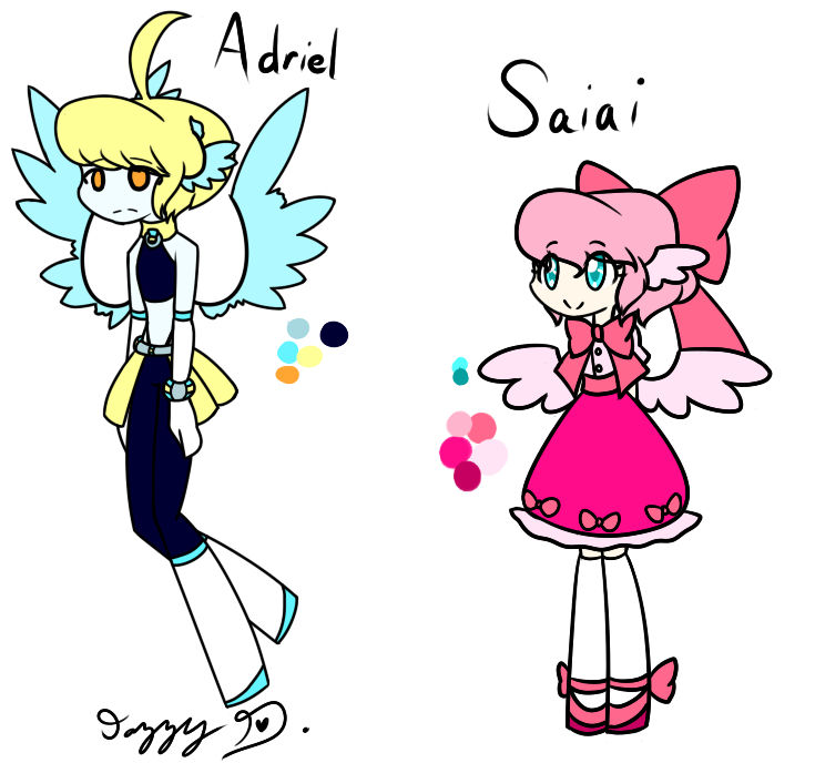 some angel OC's by MADAME-SUGAR on DeviantArt