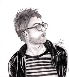 Damon Albarn by Shino-Art