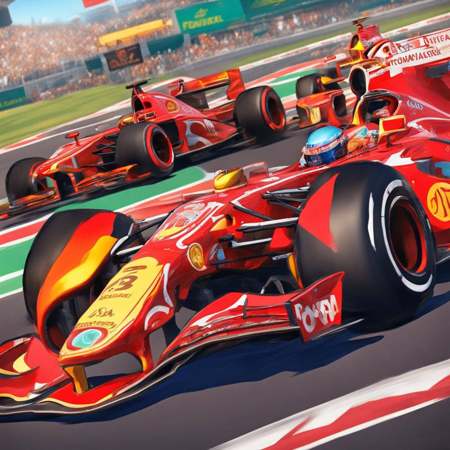 Formula 1 races from a fisheye perspective III. by Gerousia59 on DeviantArt