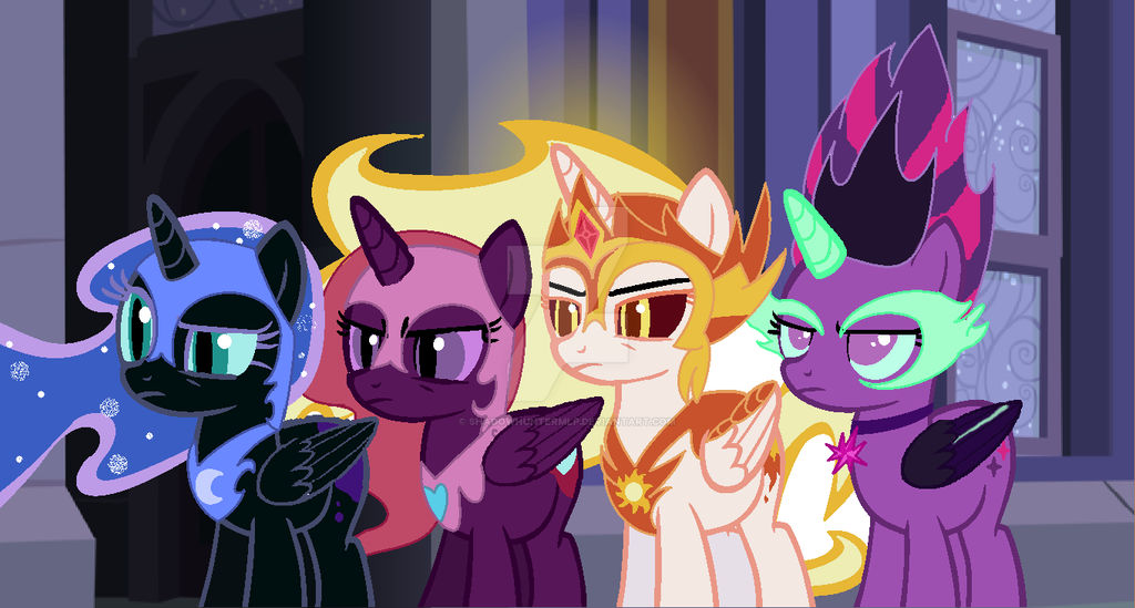 Mlp Evil Ruler Oc Evil Side Of Royal By Shadowhuntermlp by shadowhuntermlp on DeviantArt