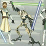 Obi-Wan, Grievous and Gree