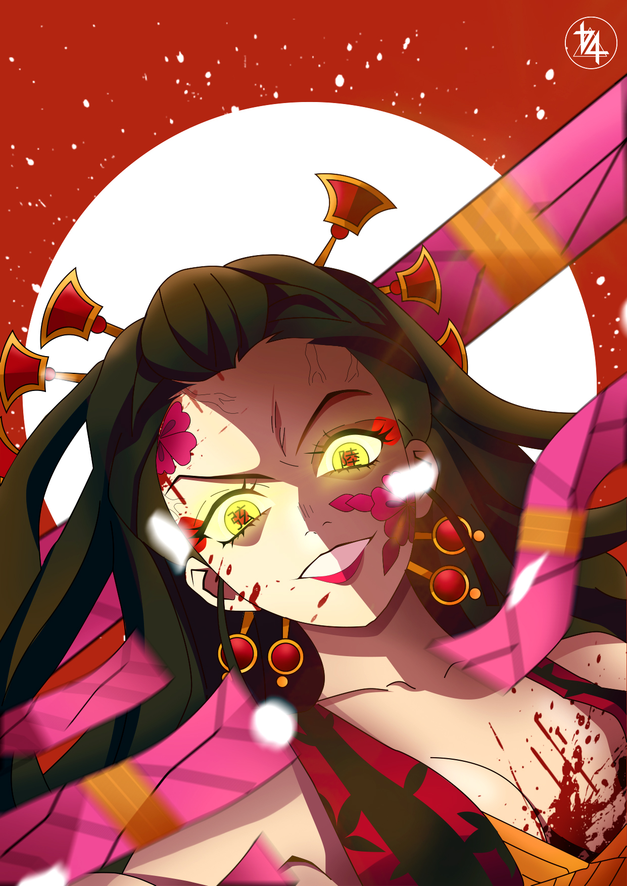 Daki from Demon Slayer by Dila404 on DeviantArt