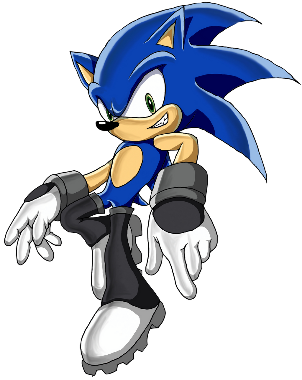 Neo Sonic Black (Ring of Chaos) by Sangata099 on DeviantArt