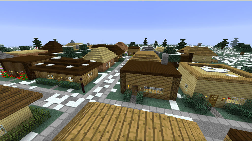 Minecraft Town Layout Deviantart My Minecraft Town by poofiedogg on DeviantArt