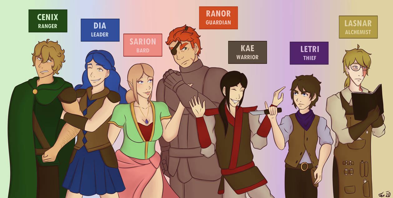 Adventureres Part ADVENTURERS - Characters by TeranosukeUnko on DeviantArt
