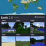 The Earth in Minecraft