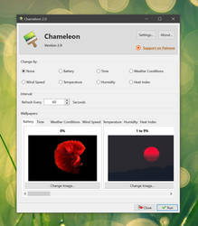 Chameleon Dynamic Wallpaper Changer