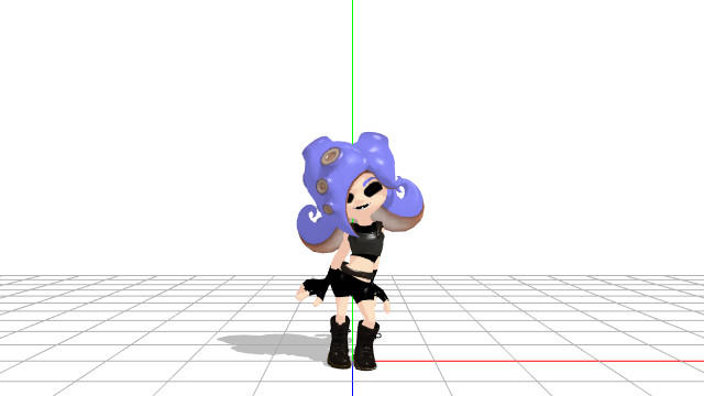 (MMD) Lilac Octoling Model by konehko on DeviantArt