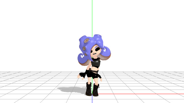 (MMD) Lilac Octoling Model by konehko on DeviantArt