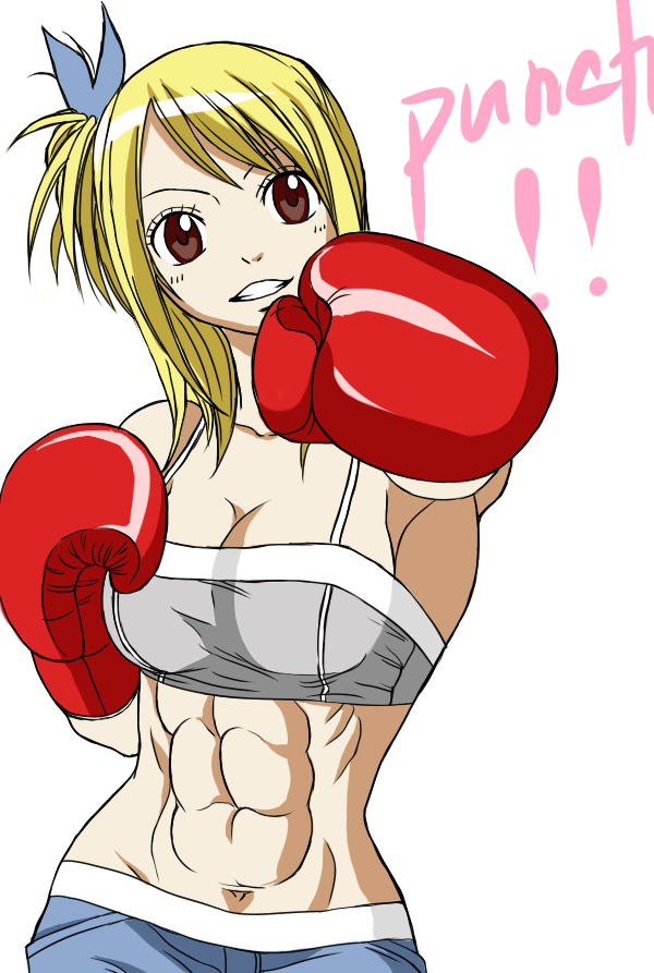 Punching Lucy