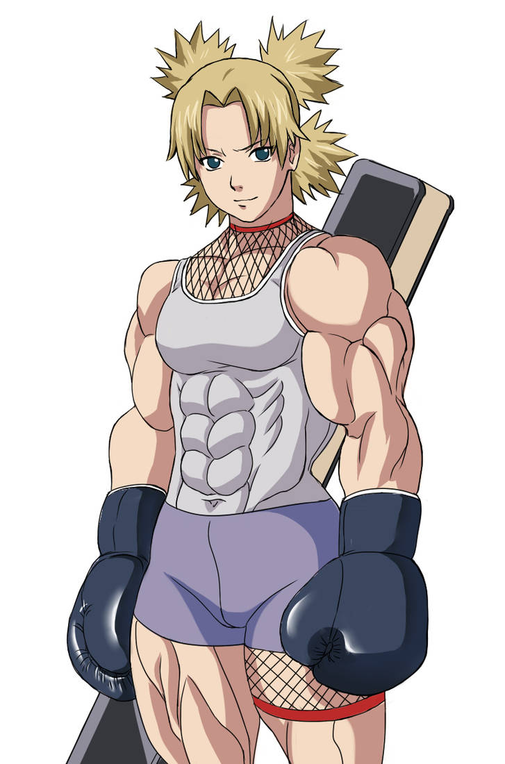Muscle Temari Temari Ver.1 by g10w on DeviantArt