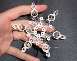 Quilled snowflake 3