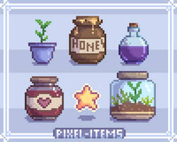 Pixel Item Set (Practice Work)