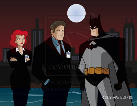 Mulder and Scully meets Batman