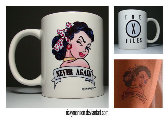 X-Files Never Again's Betty Coffee Mug