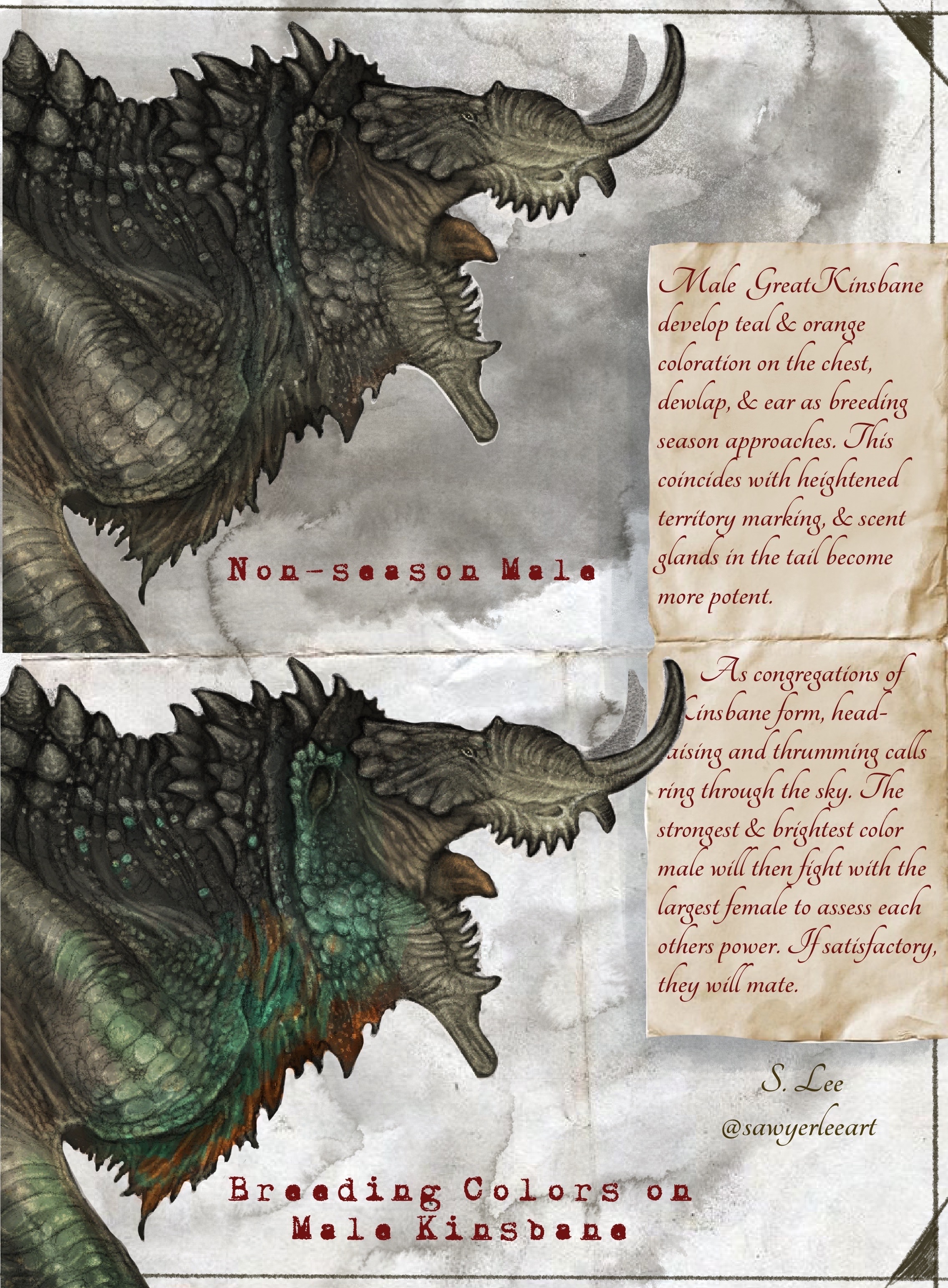 Crowned Sunscourge species (Dragonslayer Codex) by SawyerLeeArt on  DeviantArt