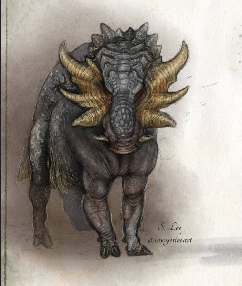 Slayer Codex Armorhead Front (Dragonslayer Codex) by SawyerLeeArt on DeviantArt
