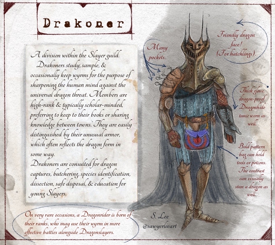 Drakoner Slayer (Dragonslayer Codex) by SawyerLeeArt on DeviantArt