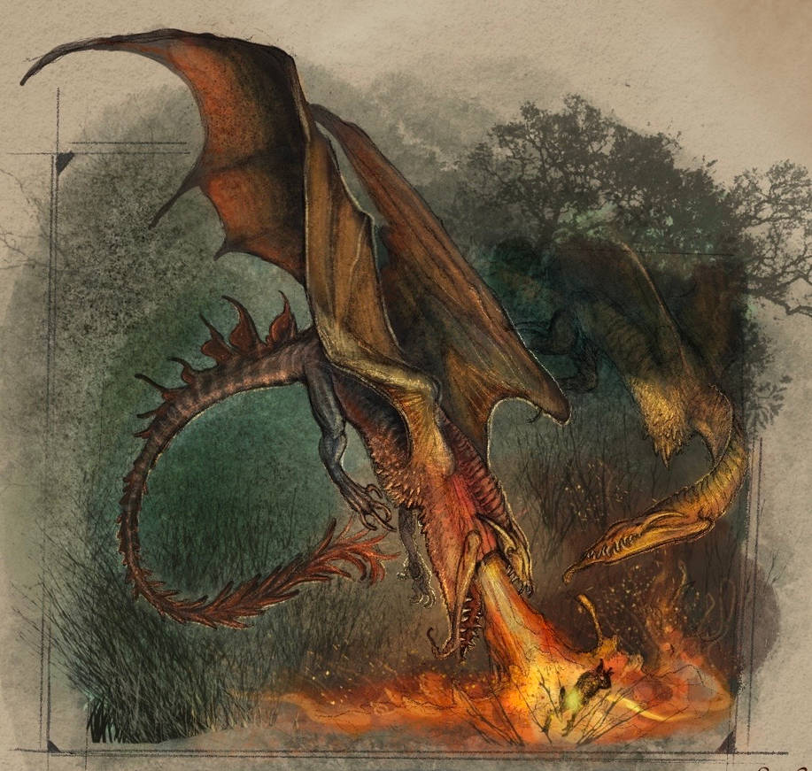 Slayer Codex Gaping Kilnneck Hunt (Dragonslayer Codex) by SawyerLeeArt on DeviantArt
