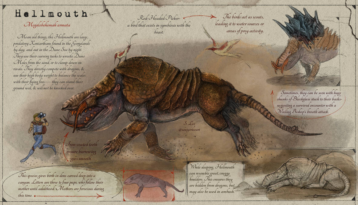 Slayer Codex Hellmouth (Dragonslayer Codex) by SawyerLeeArt on DeviantArt