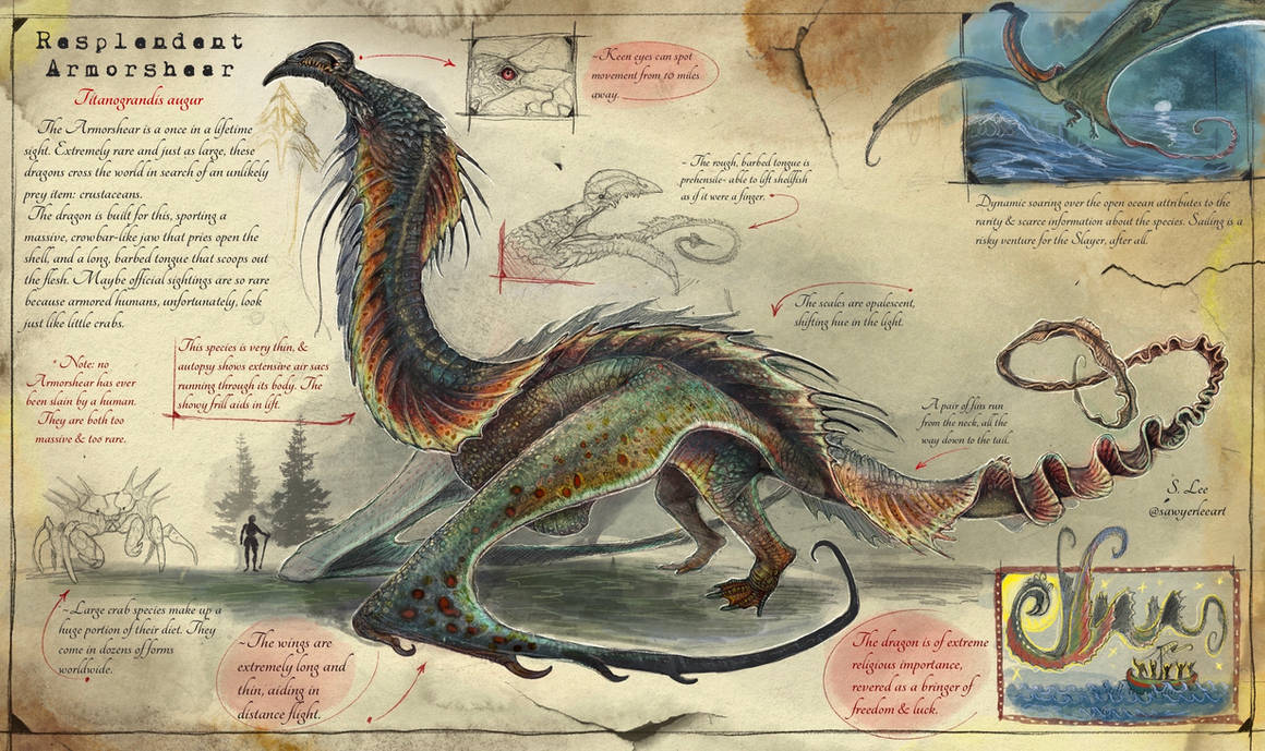 Slayer Codex Resplendent Armorshear (Dragonslayer Codex) by SawyerLeeArt on DeviantArt