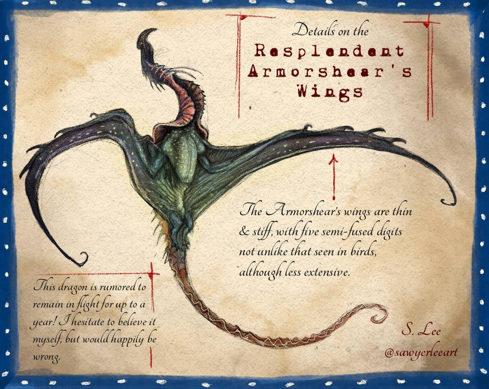 Slayer Codex Armorshear Wings (Dragonslayer Codex) by SawyerLeeArt on DeviantArt