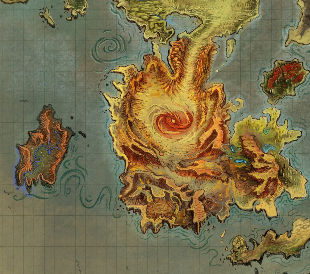 Map remake WIP by SawyerLeeArt on DeviantArt