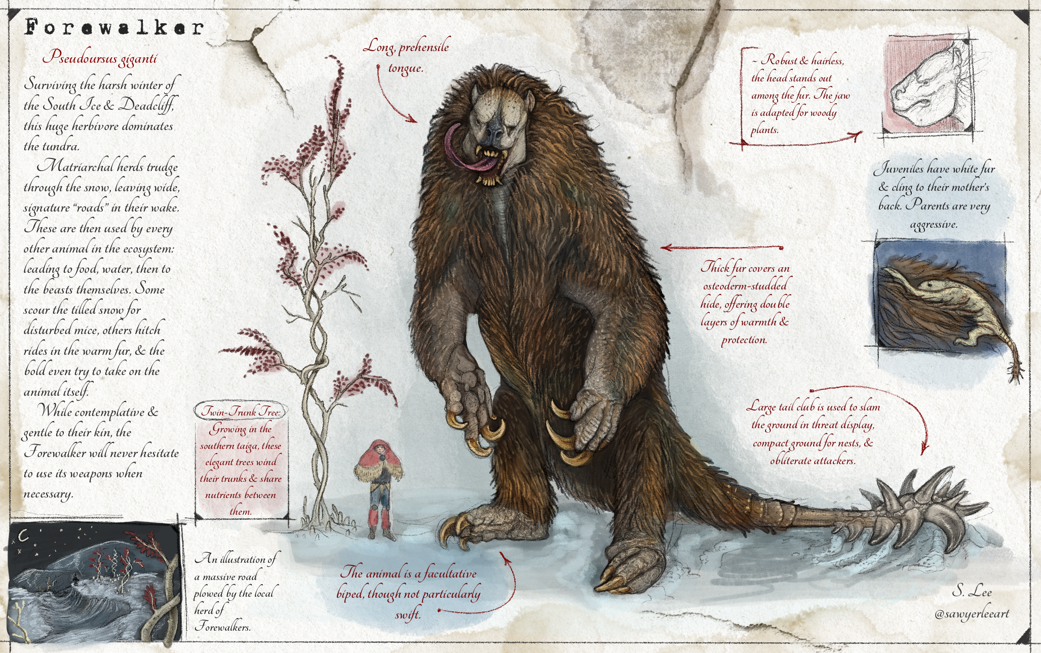 Forewalker Forewalker (Dragonslayer Codex) by SawyerLeeArt on DeviantArt