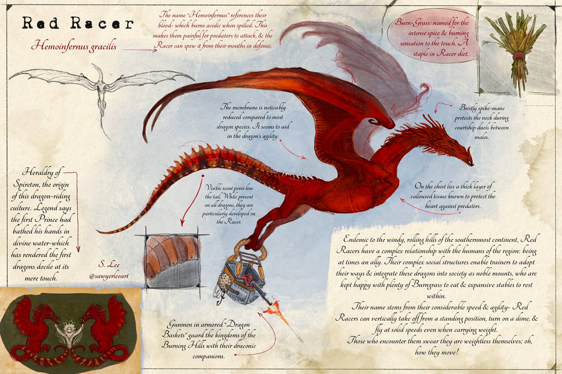 Dragonslayer codex page 1. (repost as I forgot a caption in the original) :  r/worldbuilding