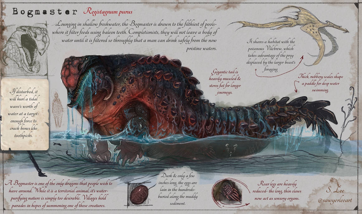 Bogmaster (Dragonslayer Codex) by SawyerLeeArt on DeviantArt