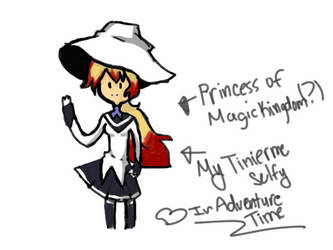 My Tinierme Selfy in Adventure Time Form~!