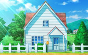 Ash Ketchum's House Background