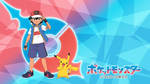 Pokemon Eyecatch: Ash Ketchum and Pikachu