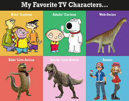 My Favourite TV Characters (Meme)