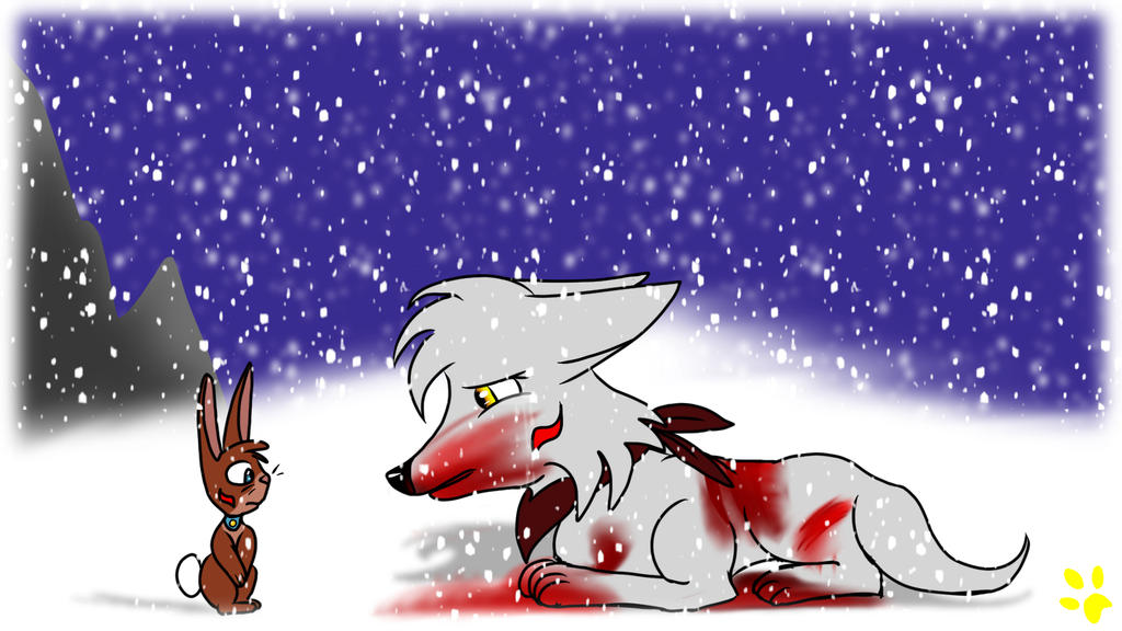 Wolf Catch Rabbit Wolf meets a rabbit by PlayfulScorbunny on DeviantArt