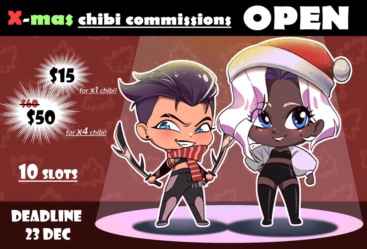 Chibi Commission Price Info on Commission-an-Artist - DeviantArt