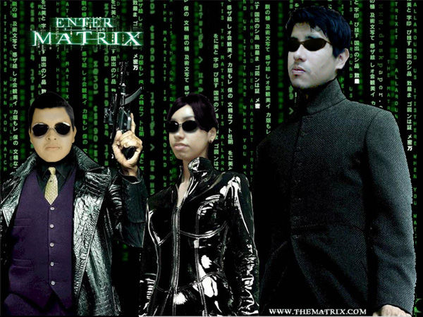 Matrix fotomontaje