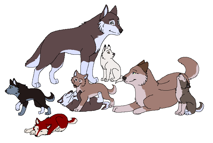 Vike's and Aleu's pups by Donnatellofan1 on DeviantArt