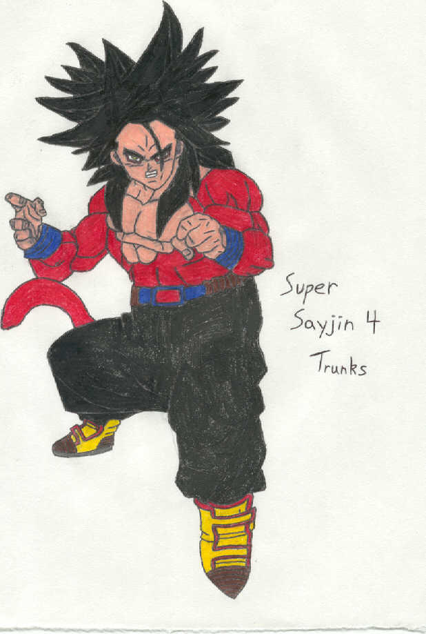 Super Saiyan 4 Trunks by Xion-necromacer on DeviantArt