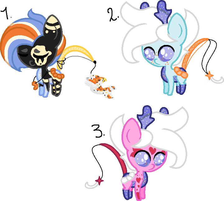 Fishookie Pony Adopt(s) 3 [Closed]