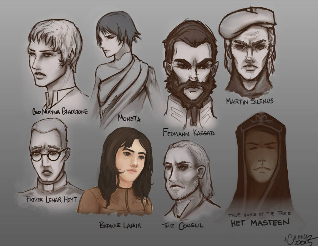 Hyperion Cast Hyperion Characters by t0nkatsu on DeviantArt