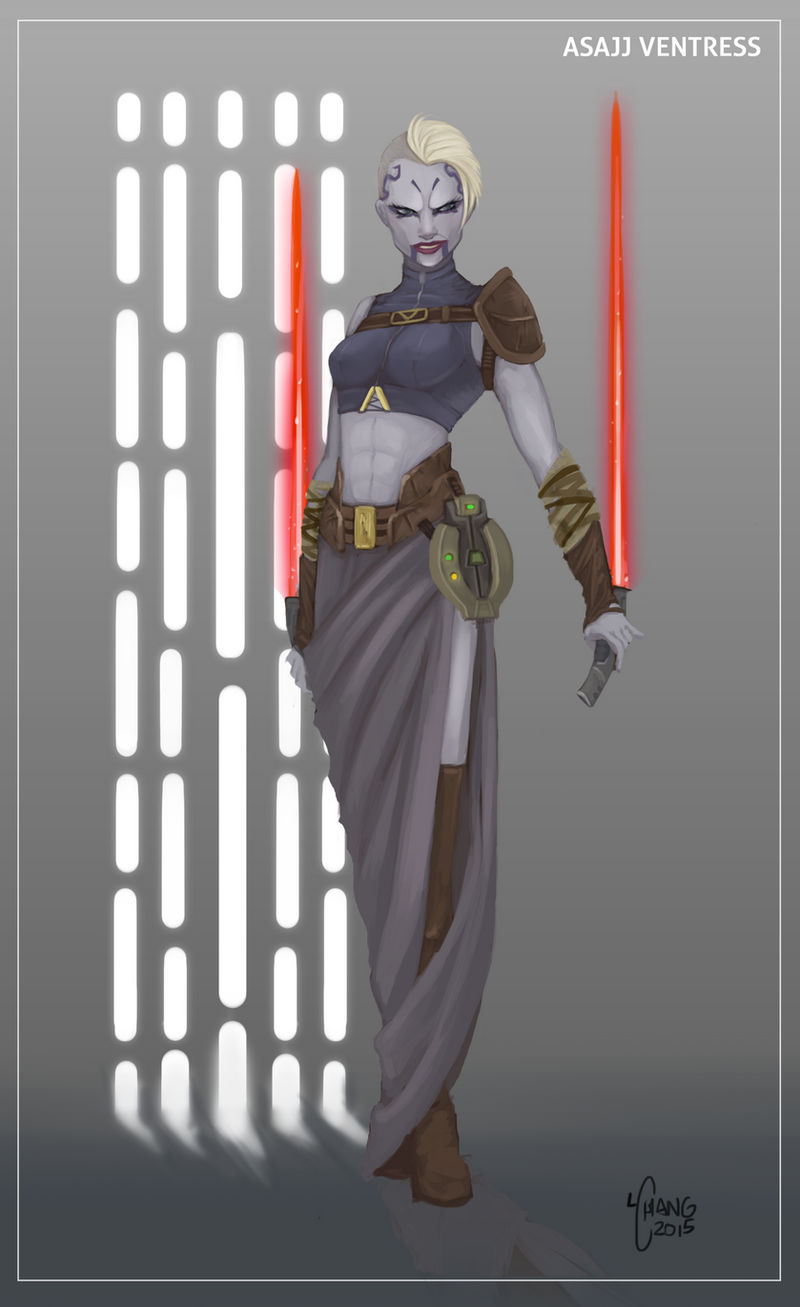 Asajj Ventress by t0nkatsu on DeviantArt