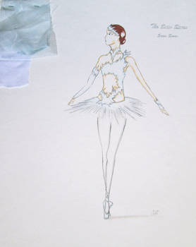 Snow Queen Ballet Costume Design: Snow Queen